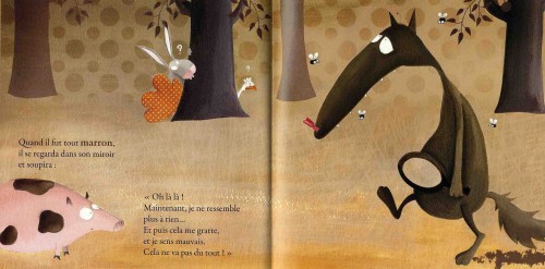 le loup qui voulait changer de couleurs