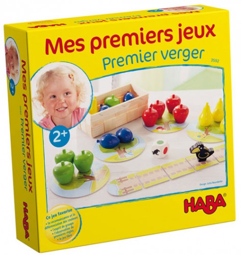 le verger haba, premier verger, le petit verger, jeux de société enfants