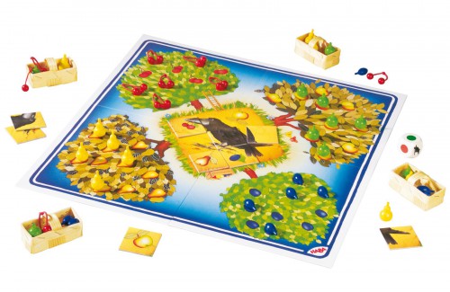 le verger haba, le petit verger, jeux de société enfants