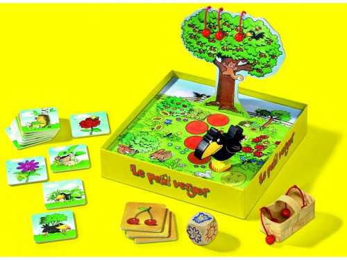 le verger haba, le petit verger, jeux de société enfants