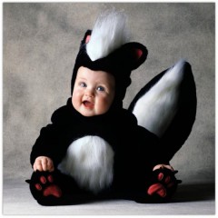 déguisement moufette bébé, funidelia