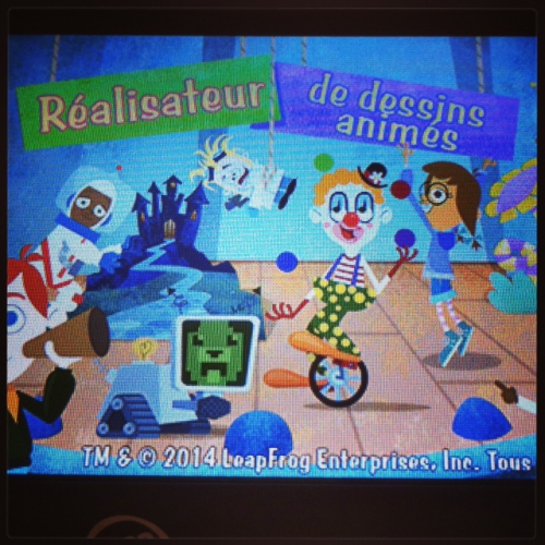 leapad 3x, test et avis leappad "x, leapfrog tablette, appli réalisateur dessins animés